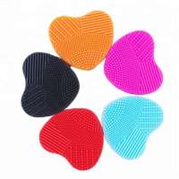 Heart Shaped Silicone Makeup Brush Cleaning Mat