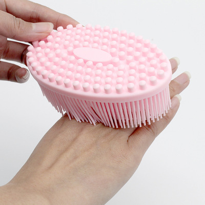 High Quality Soft Shower Food Grade Baby Silicone Brush